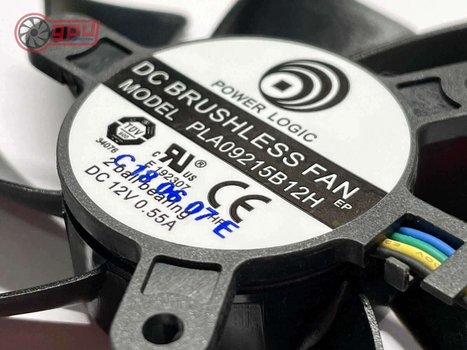HP OEM RTX 3060 12GB Replacement Graphics Card Fan 87mm - PLA09215B12H (4 Pin) - GPUCONNECT.COM