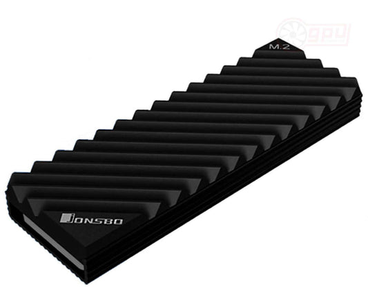 Jonsbo M.2 NVME Heatsink Cooling Pads SSD Radiator Black - GPUCONNECT.COM