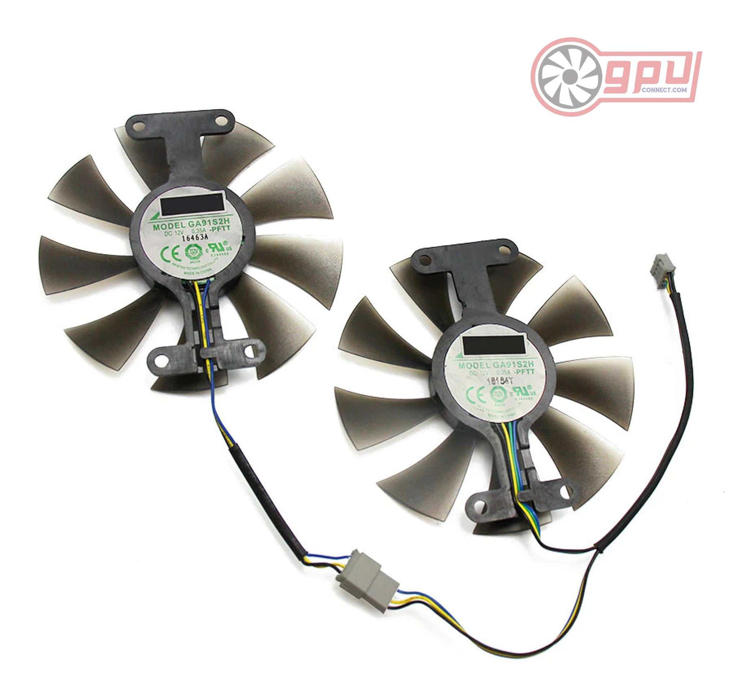 KFA2 / GALAX GTX 1060 EXOC Replacement Graphics Card Fan Set - GPUCONNECT.COM