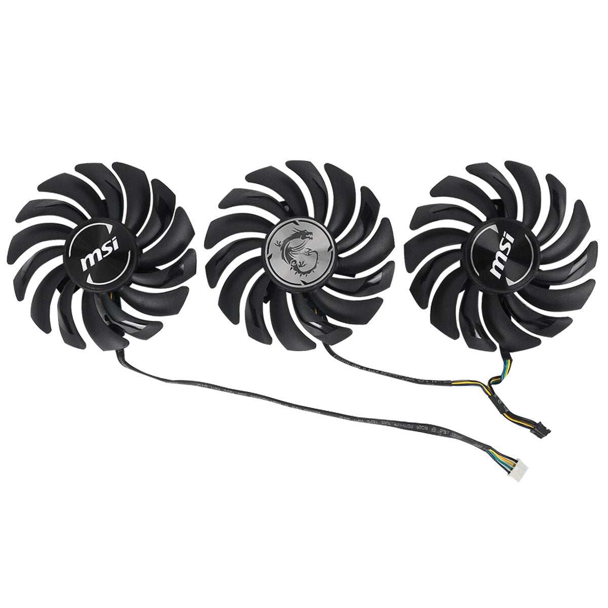 MSI GeForce RTX 2070 2080 2080 Ti DUKE Graphics Card Replacement Fan - GPUCONNECT.COM