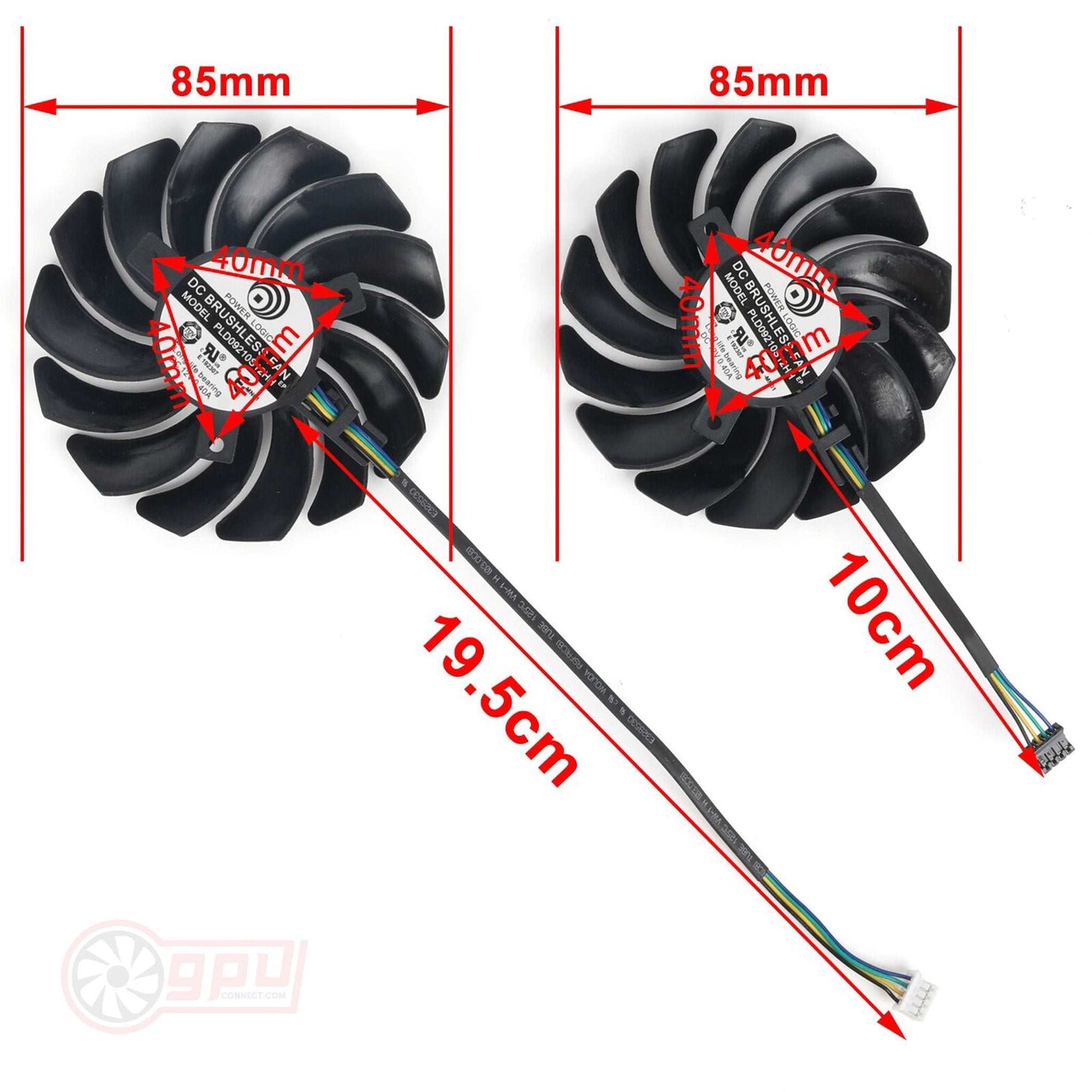 MSI RTX 2060 2070 2080 Super VENTUS XS OC Graphics Card Fan - GPUCONNECT.COM