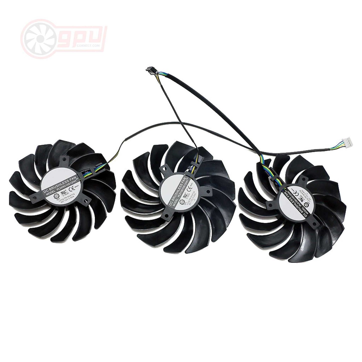 MSI RTX 2070 2080 2080 Ti GAMING X TRIO Fans - GPUCONNECT.COM