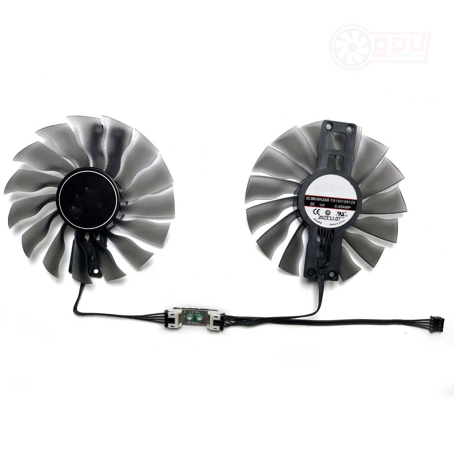 Palit GeForce GTX 1070 Ti 1080 Ti Jetstream GPU Fan Set - GPUCONNECT.COM