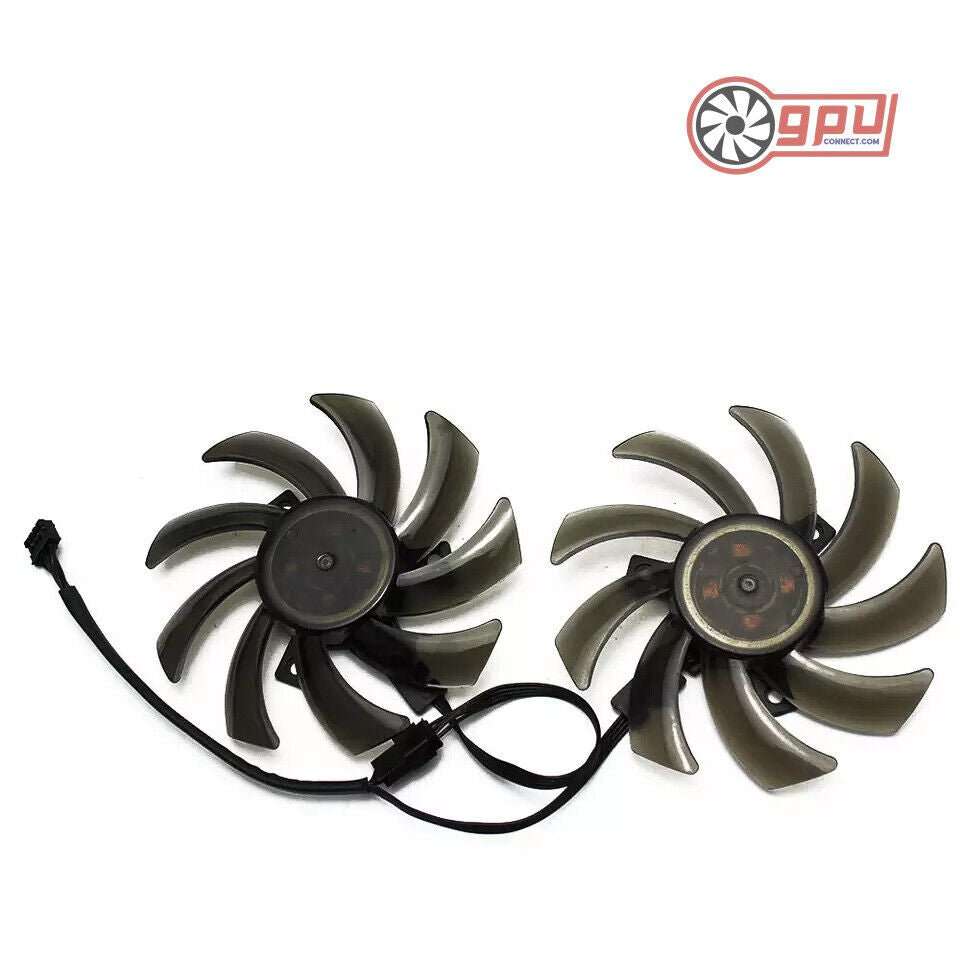 PALIT GTX 1060 1070 Ti 1080 DUAL GamingPro Replacement Fans (GA91S2H) - GPUCONNECT.COM