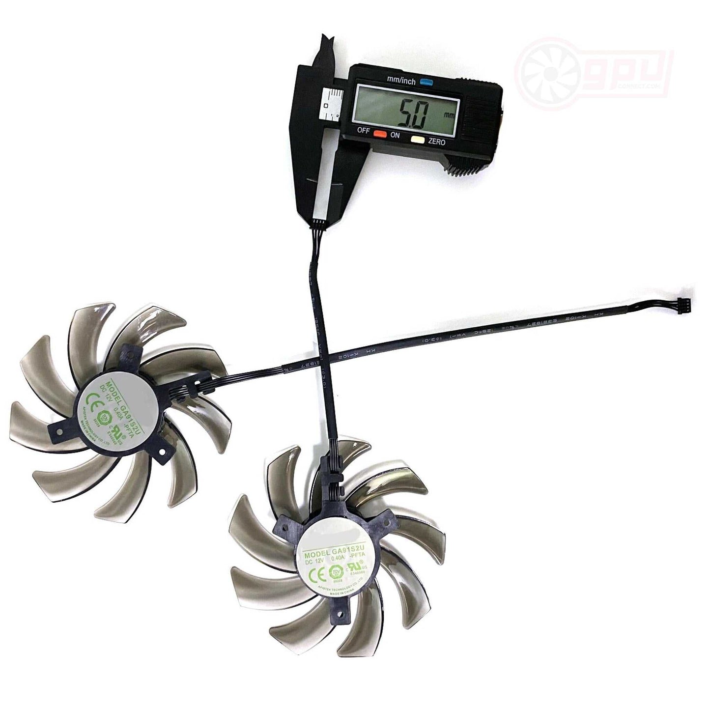 Palit RTX 2080 GamingPro Dual Replacement GPU Fan - GPUCONNECT.COM