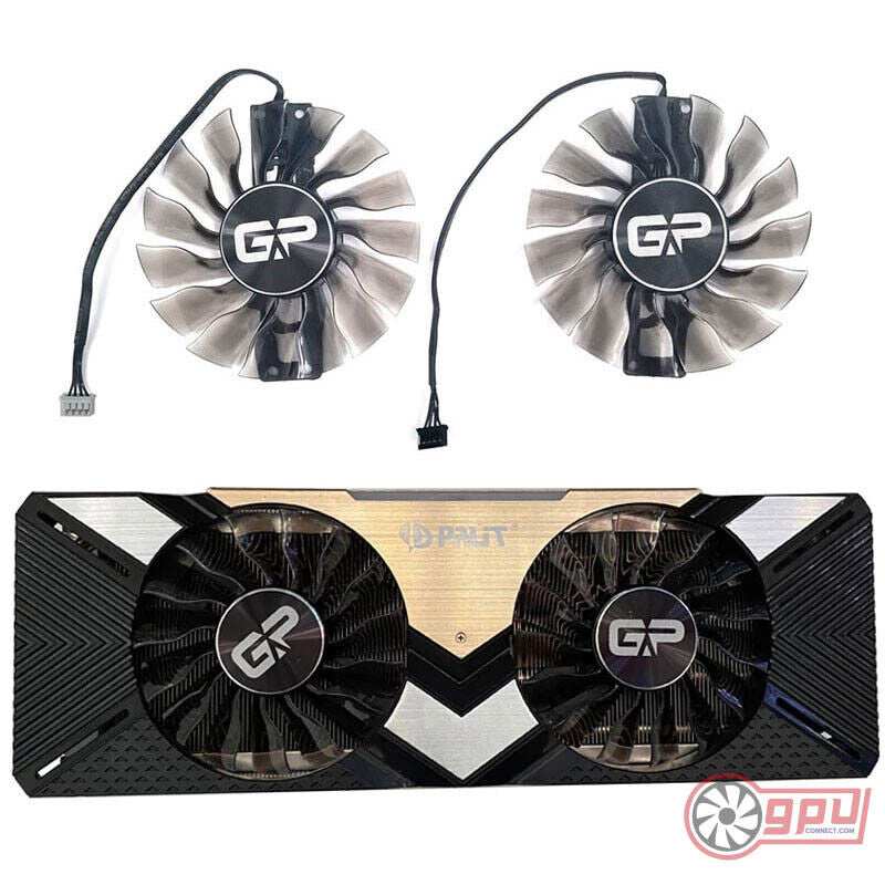 PALIT RTX 2080 Ti GamingPro OC Dual Replacement Fans (GA92S2H) - GPUCONNECT.COM