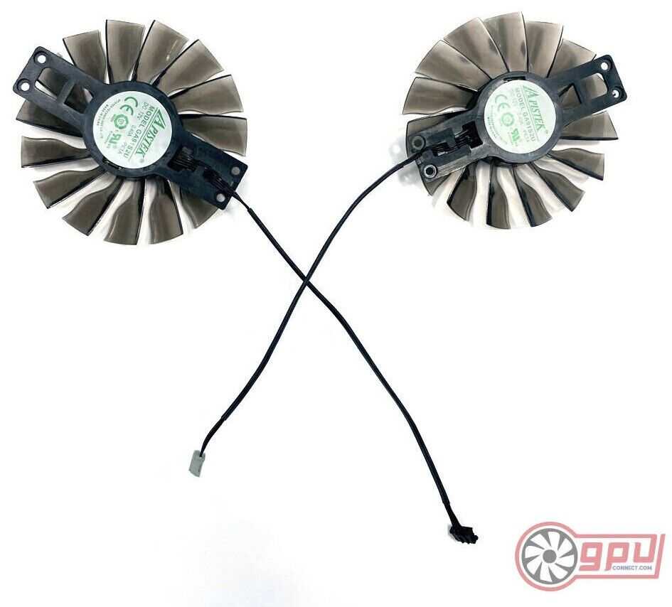 PALIT RTX 2080 Ti GamingPro OC Dual Replacement Fans (GA92S2H) - GPUCONNECT.COM