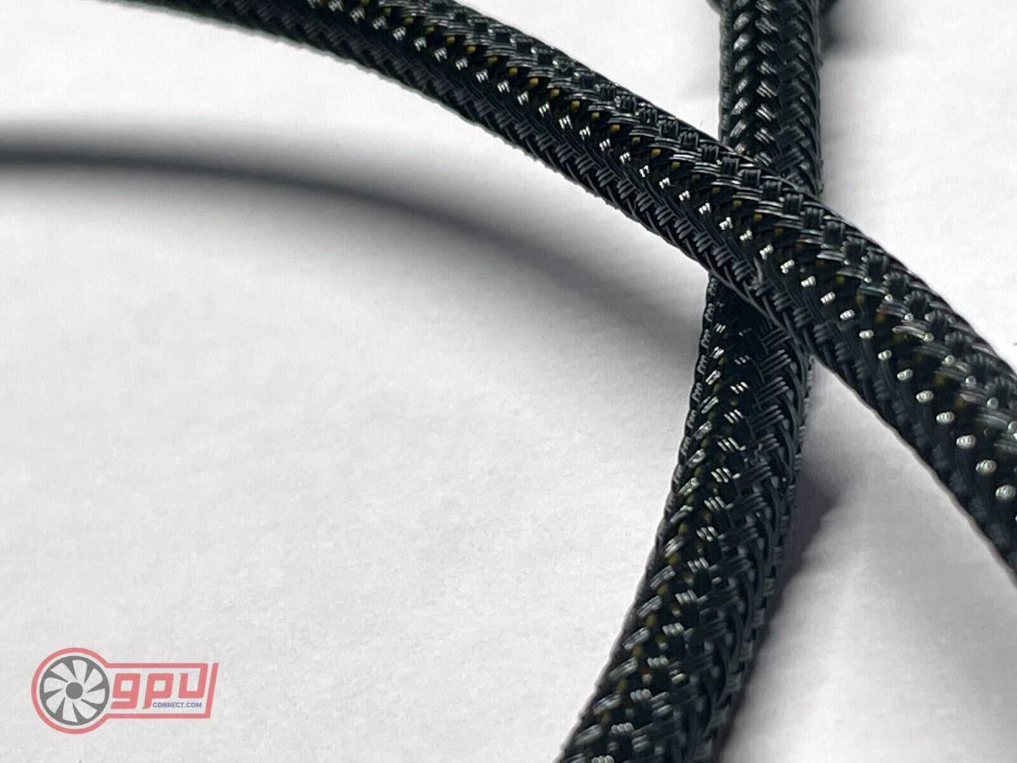 PREMIUM Long 4 Pin PWM Fan Extension Cable CPU GPU male to female (Braided) 50cm - GPUCONNECT.COM