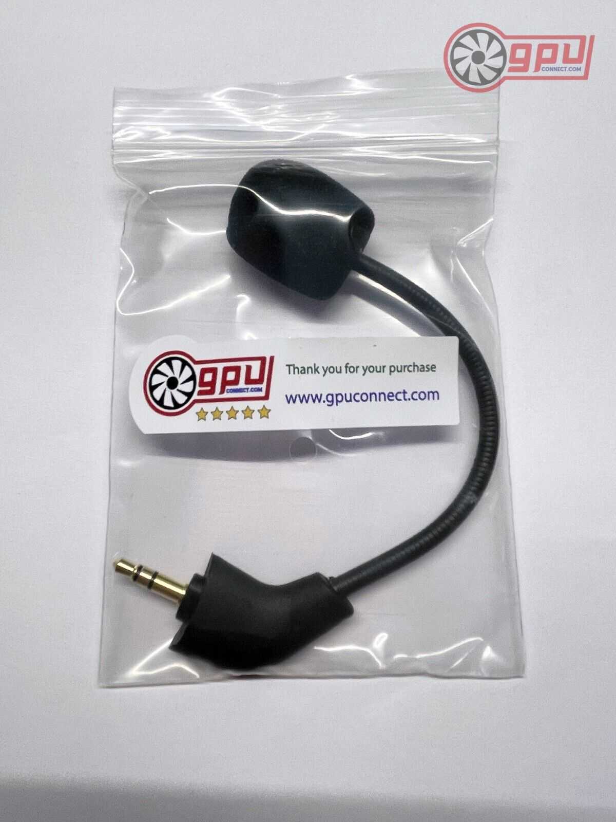 Replacement Game Mic 3.5mm Microphone Boom Kingston HyperX CloudX 2 Alpha Flight - GPUCONNECT.COM