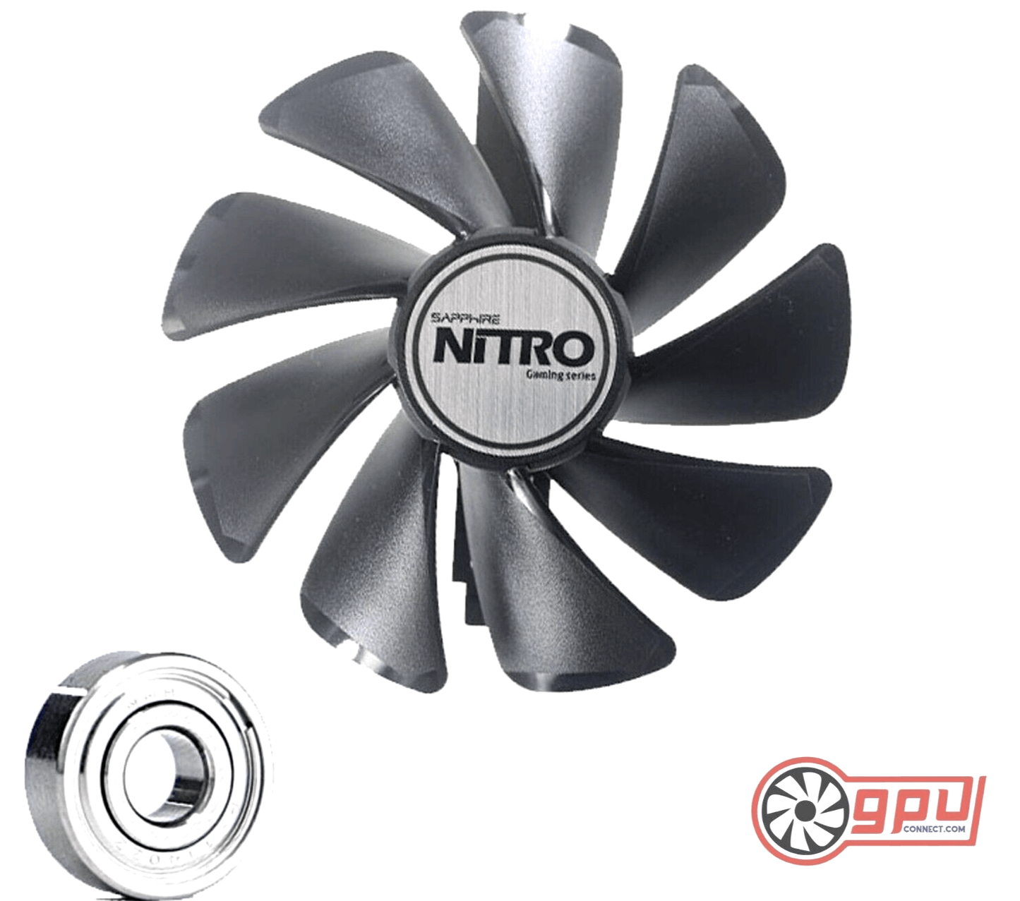 Sapphire NITRO PULSE RX 470 480 570 580 590 Replacement Fan (CF1015H12D) - GPUCONNECT.COM