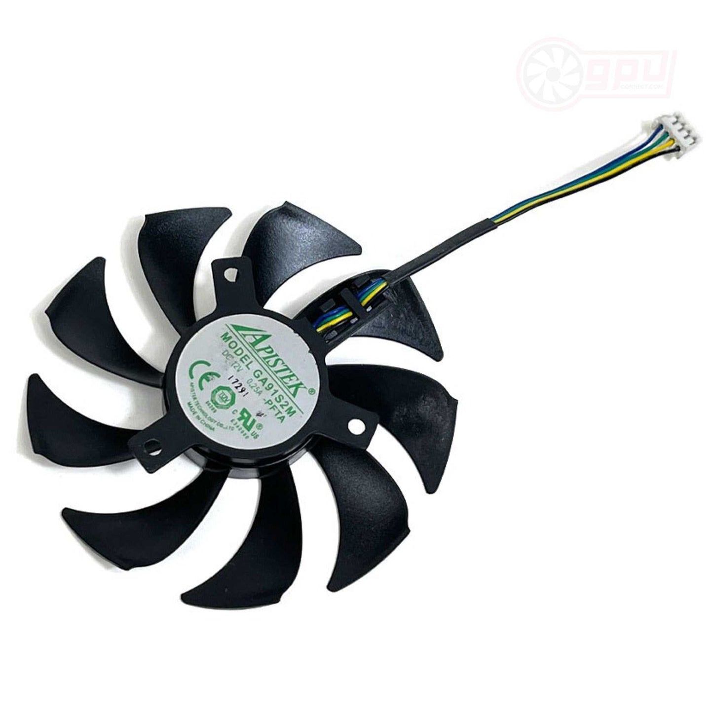 Sapphire RX 460 550 Graphics Replacement Graphics Card Cooling Fan - GPUCONNECT.COM