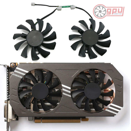 ZOTAC GeForce GTX 970 Graphics Card Cooling Fan Set - GPUCONNECT.COM