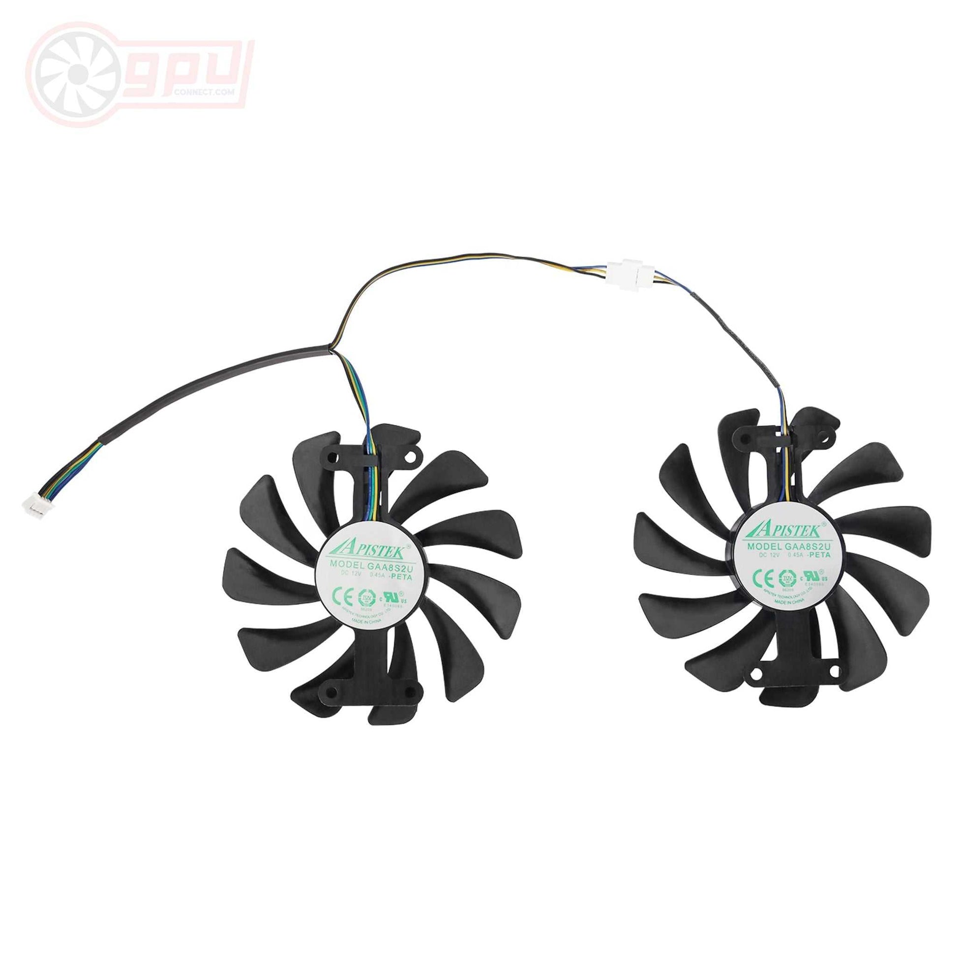 ZOTAC GTX 1070 1080 AMP Edition Fan - GPUCONNECT.COM