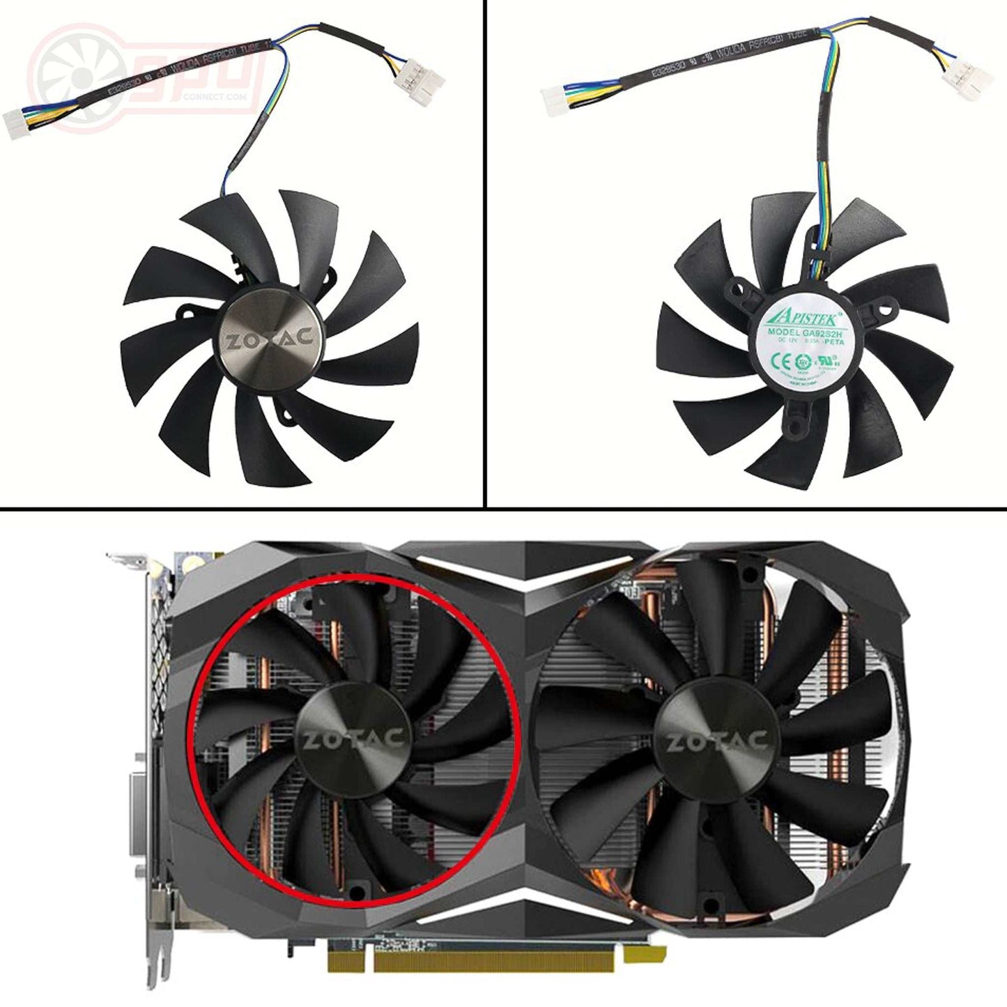 ZOTAC GTX 1080 Ti MINI Dual Fan - GPUCONNECT.COM