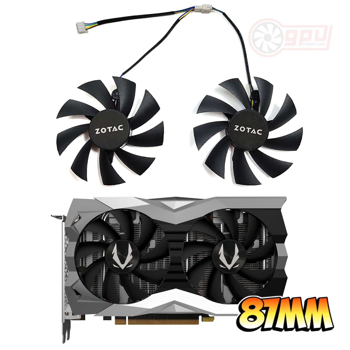 Zotac RTX 2060 2070 GTX 1660 1660 Ti SUPER Mini Fans - GPUCONNECT.COM