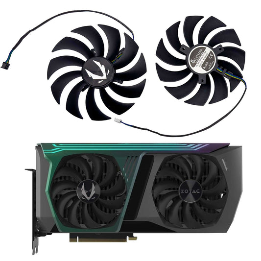 Zotac RTX 3070 AMP Holo Replacement GPU Fans - GPUCONNECT.COM