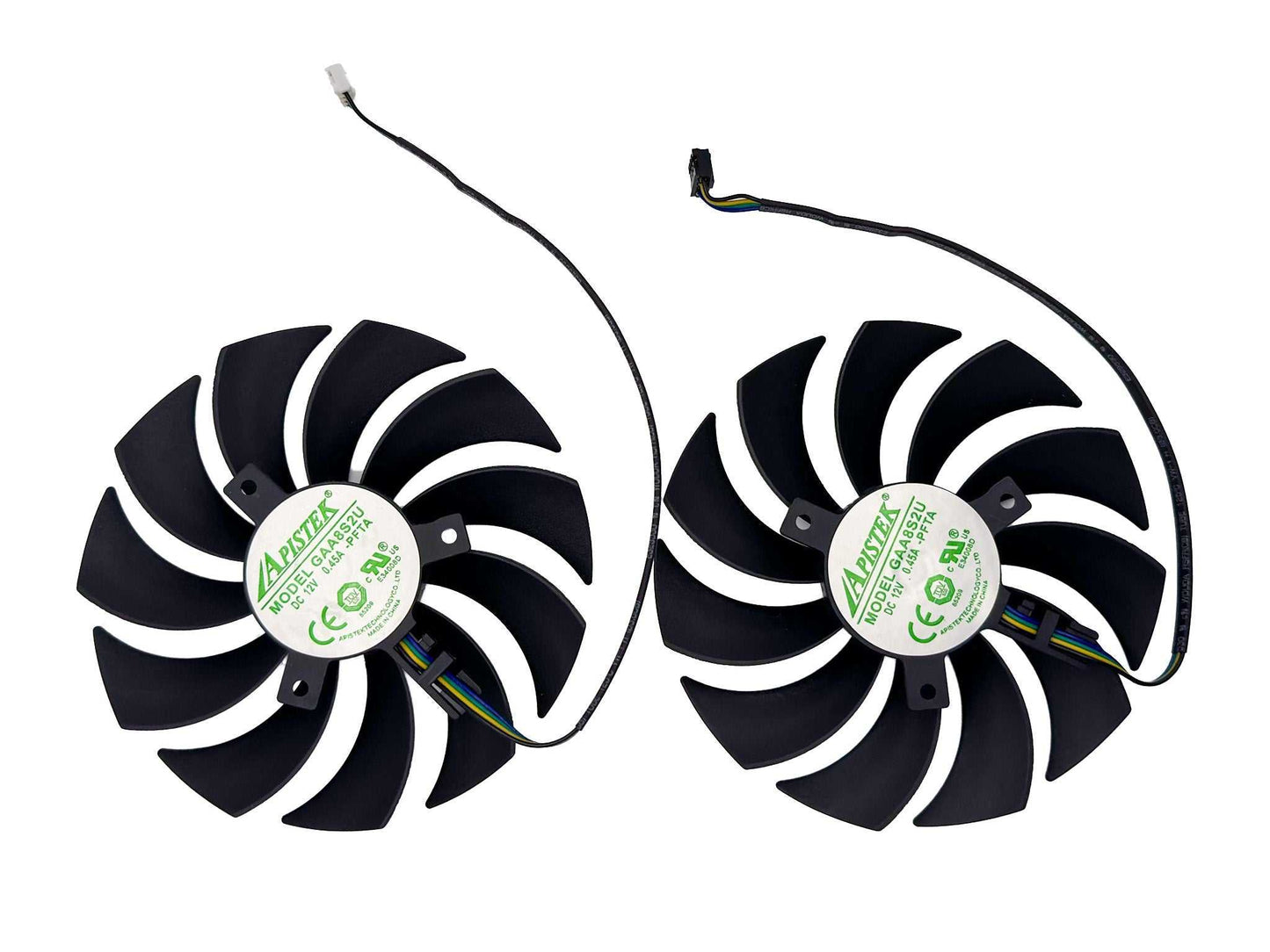 Zotac RTX 3070 AMP Holo Replacement GPU Fans - GPUCONNECT.COM