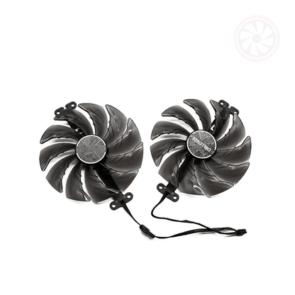 ASRock Radeon RX 9060 9060XT Challenger Replacement GPU Fan Set (OEM) - GPUCONNECT.COM