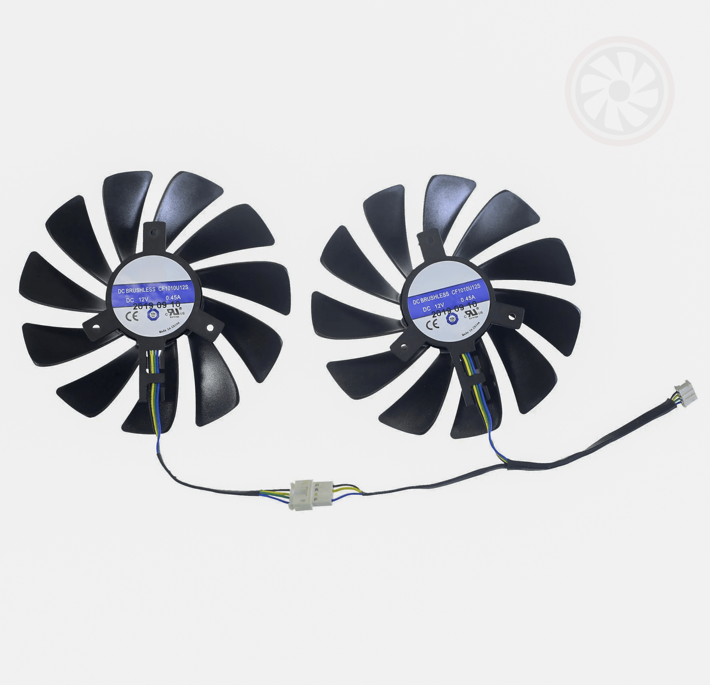 ASRock RX 5700 XT Challenger Replacement GPU Fans (OEM) - GPUCONNECT.COM