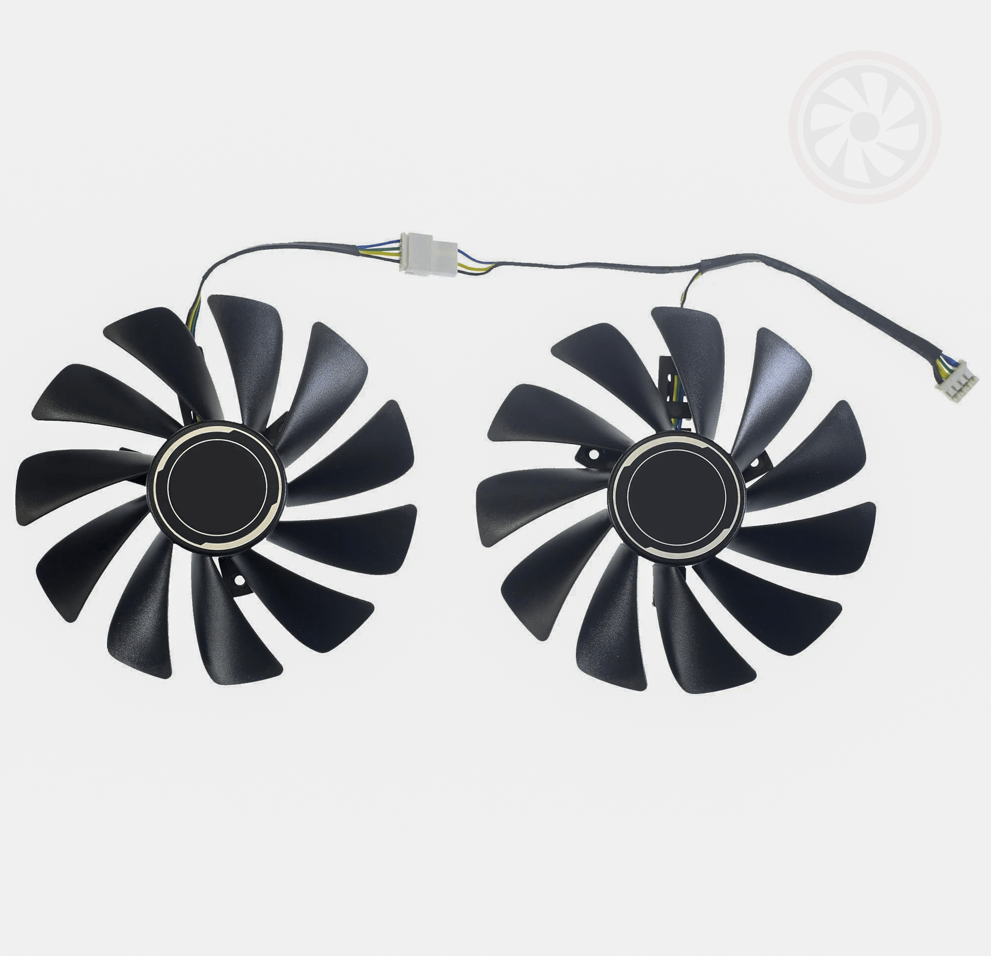 ASRock RX 5700 XT Challenger Replacement GPU Fans (OEM) - GPUCONNECT.COM