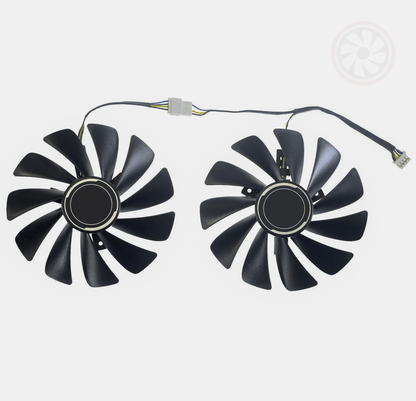 ASRock RX 5700 XT Challenger Replacement GPU Fans (OEM) - GPUCONNECT.COM