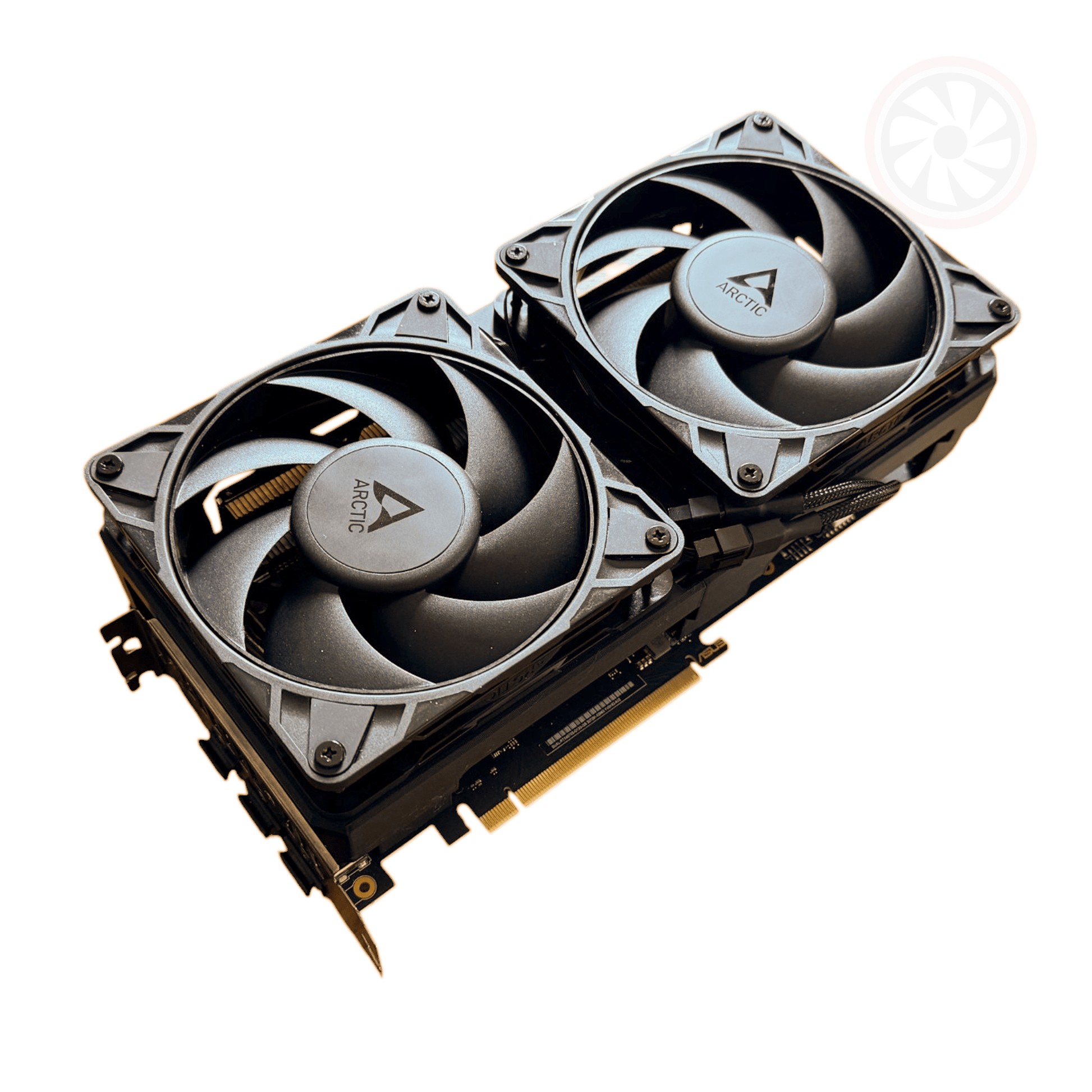 Asus 4070 SUPER DUAL Graphics Card - Dual Fan Deshroud Kit - GPUCONNECT.COM