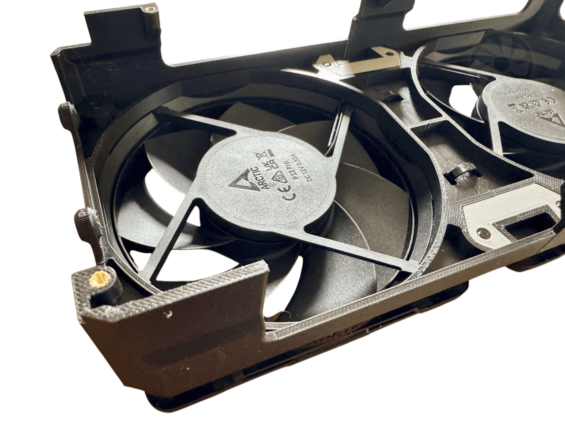 Asus 4070 SUPER DUAL Graphics Card - Dual Fan Deshroud Kit - GPUCONNECT.COM