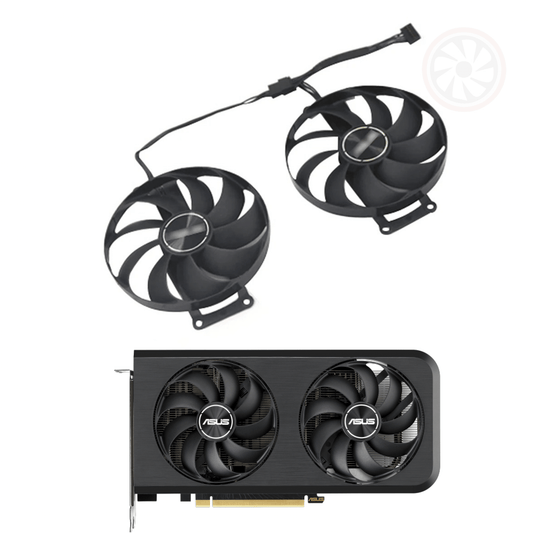 ASUS DUAL RTX 3060Ti / 3070 SI Replacement GPU Fan - GPUCONNECT.COM