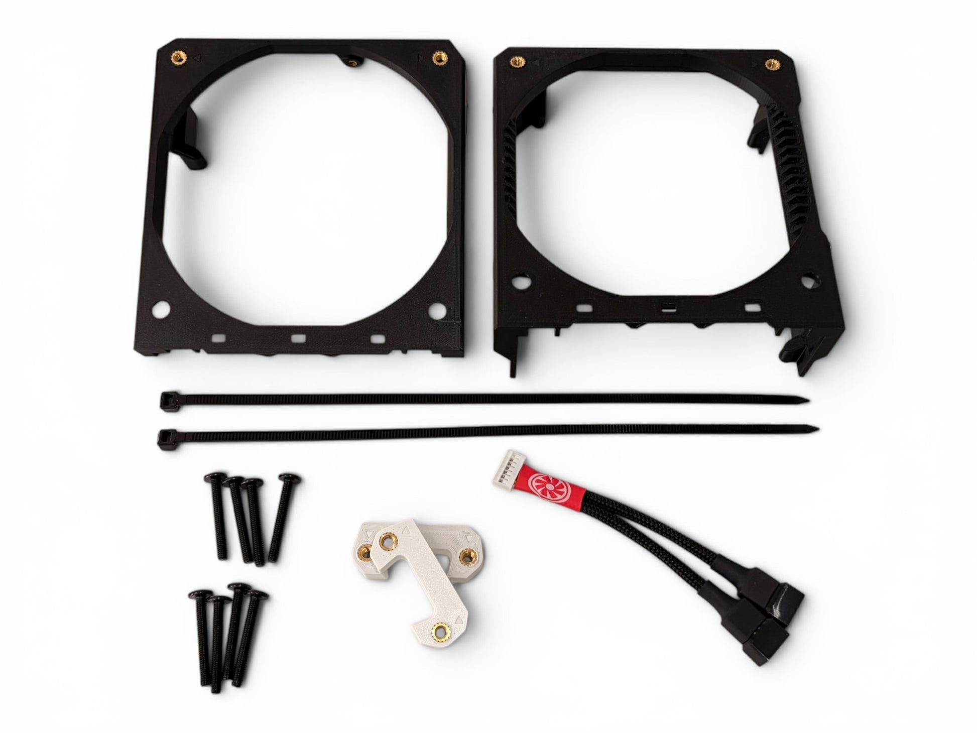 Asus DUAL RTX 4070 / 4070 Ti SUPER Graphics Card - Dual Fan GPU Deshroud Kit - GPUCONNECT.COM