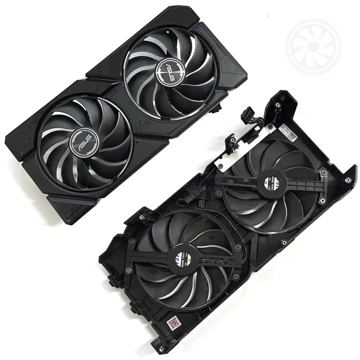 ASUS GeForce RTX 4070 4060 Ti DUAL EVO Replacement GPU Fan - GPUCONNECT.COM