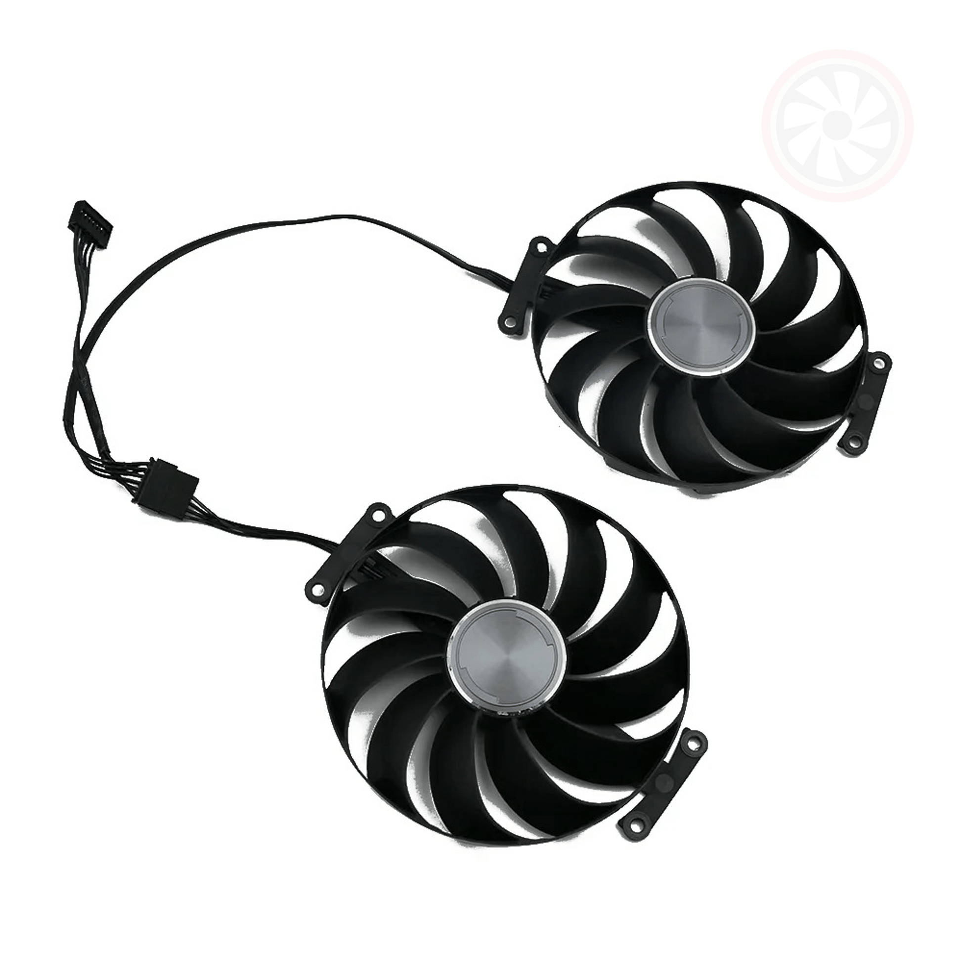 Asus GeForce RTX 4070 4070Ti SUPER DUAL OC Replacement GPU Fans (Genuine) - GPUCONNECT.COM