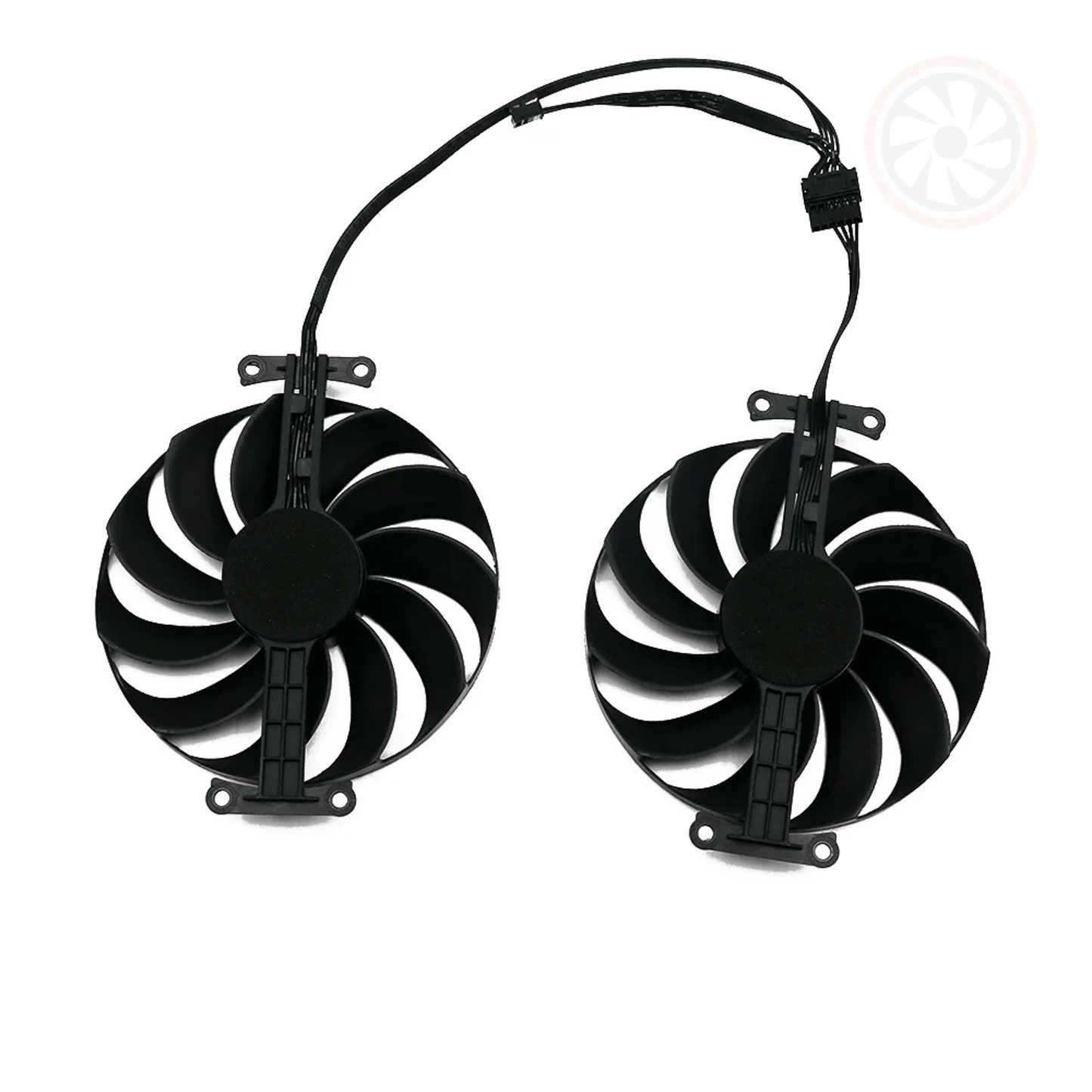 Asus GeForce RTX 4070 4070Ti SUPER DUAL OC Replacement GPU Fans (Genuine) - GPUCONNECT.COM