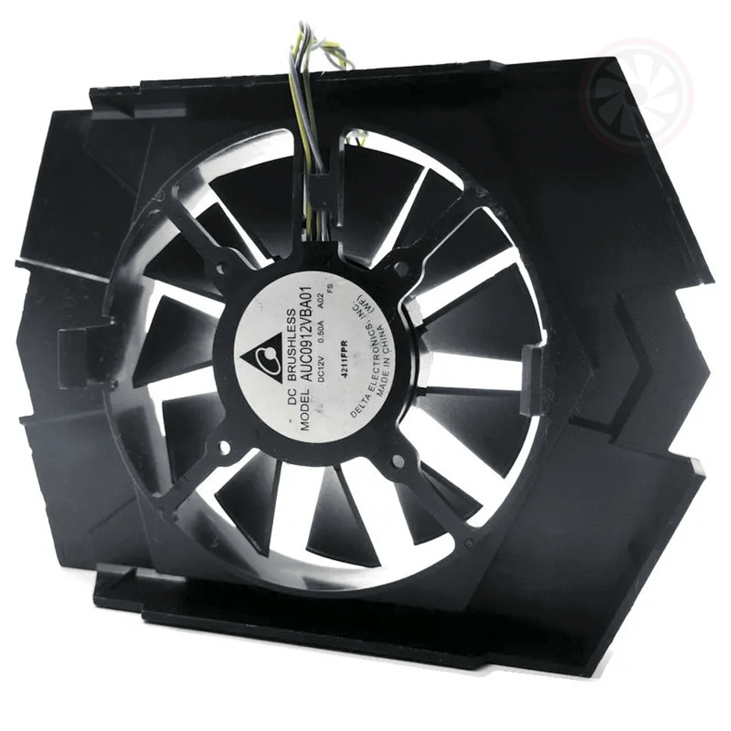 ASUS GTX 750 Ti Replacement GPU Fan and Shroud - GPUCONNECT.COM