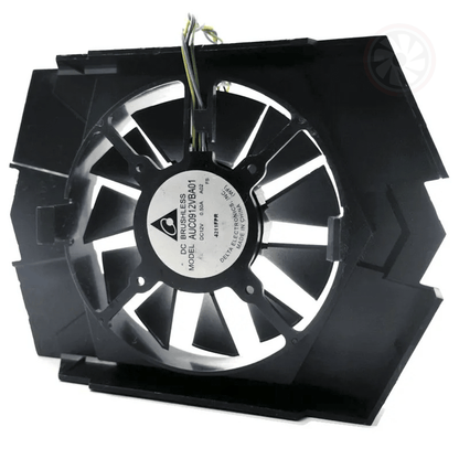 ASUS GTX 750 Ti Replacement GPU Fan and Shroud - GPUCONNECT.COM