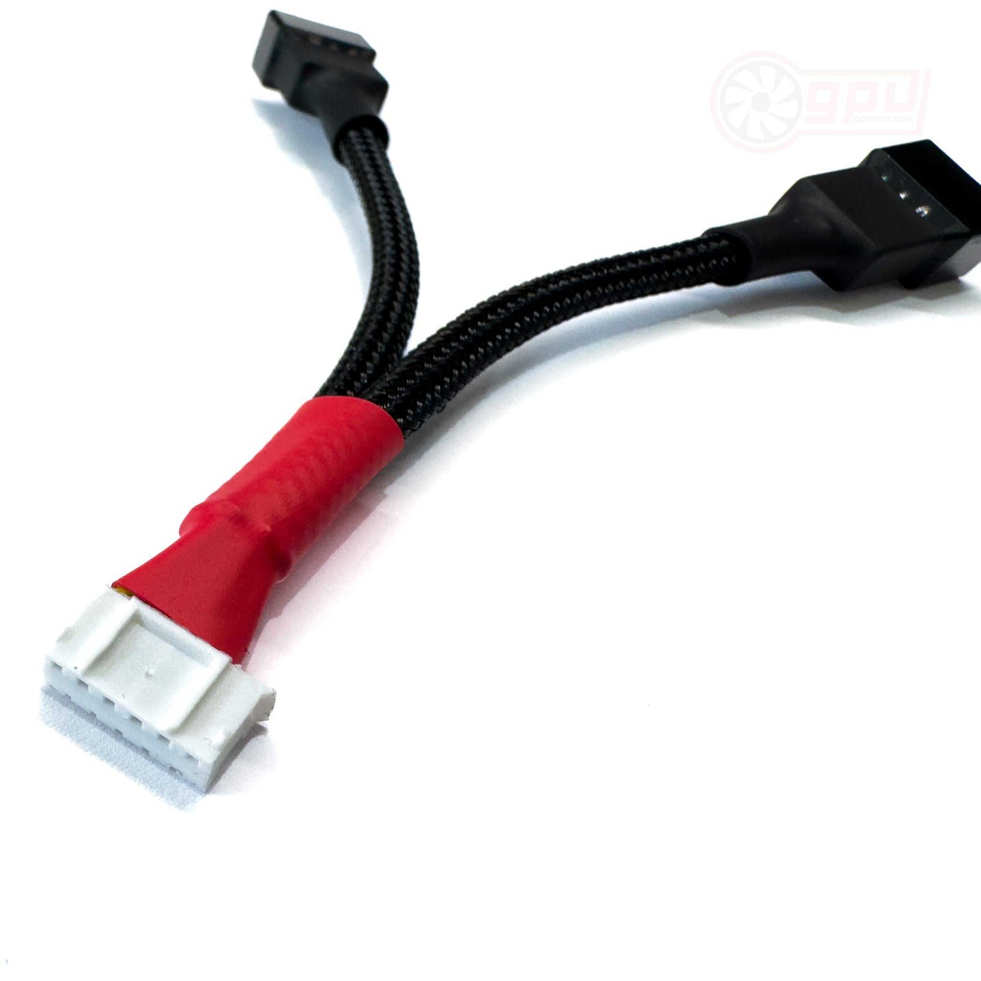 Asus GTX 980 1060 1070 1080 Ti STRIX 6 Pin PWM Adapter Deshroud Cable - GPUCONNECT.COM