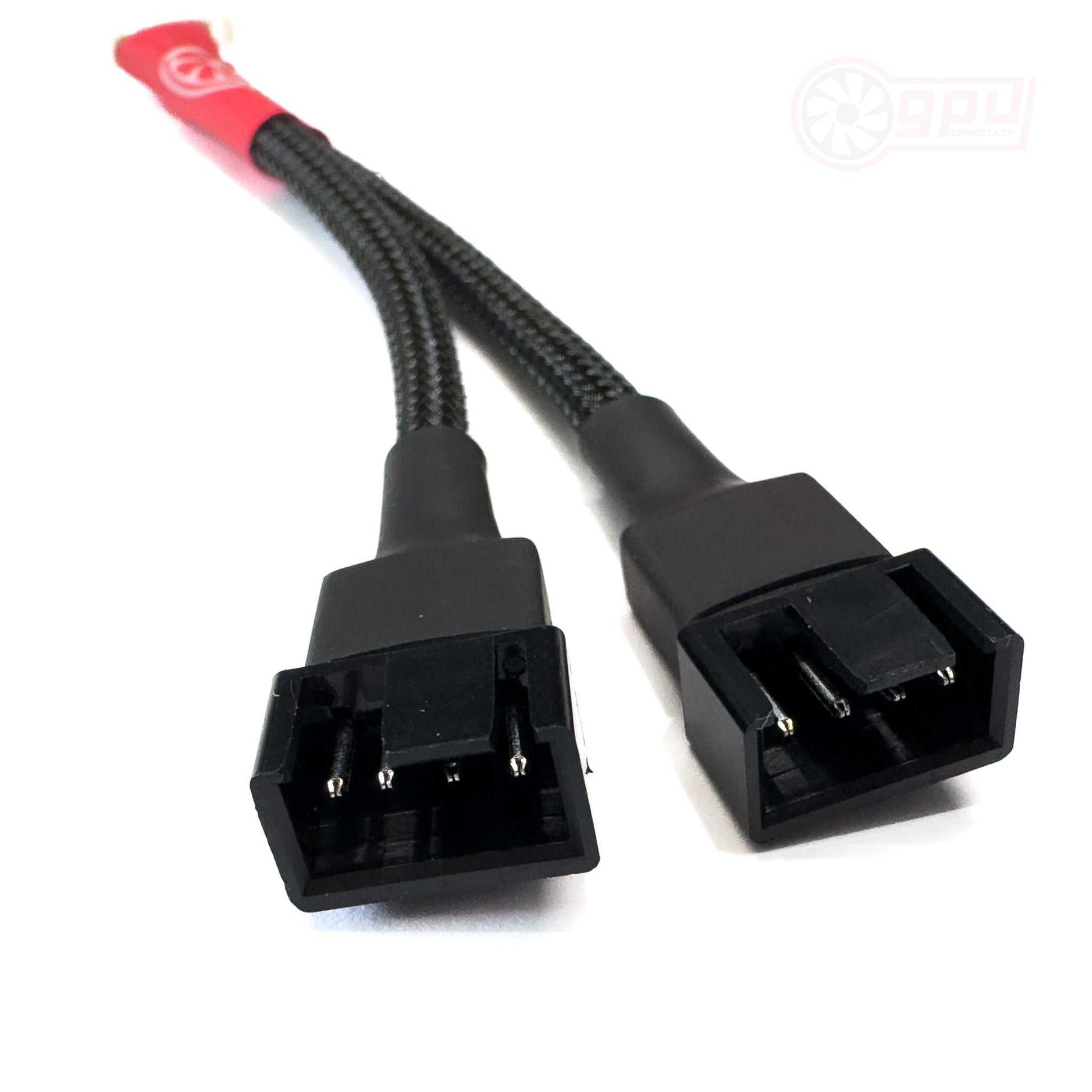 Asus GTX 980 1060 1070 1080 Ti STRIX 6 Pin PWM Adapter Deshroud Cable - GPUCONNECT.COM
