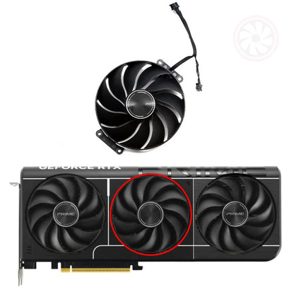 ASUS Prime RTX 5060Ti 5070 5070Ti GPU Fan Set - GPUCONNECT.COM