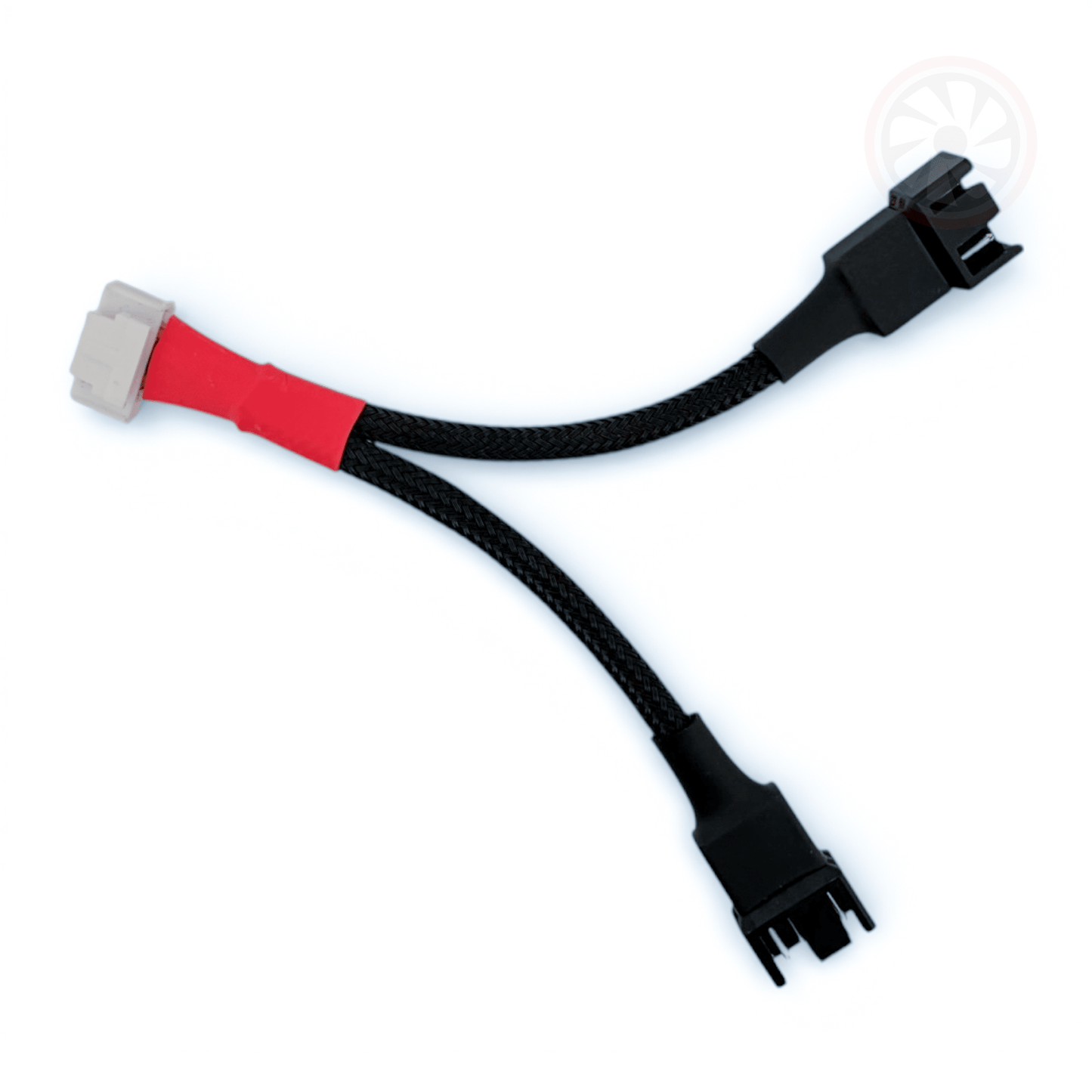 ASUS PRIME RX 9060 / 9070 XT OC - 7 Pin Deshroud Fan Adapter Cable (2x PWM Fan Outputs) - GPUCONNECT.COM