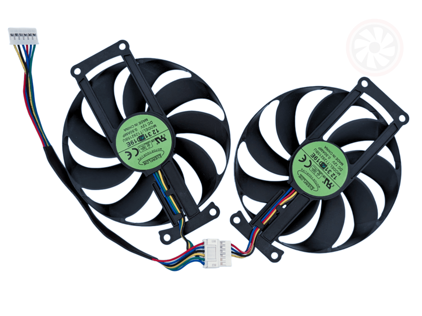 ASUS RTX 2060 2070 2080 / GTX 1660 1660Ti SUPER EVO V2 GPU Fan - GPUCONNECT.COM