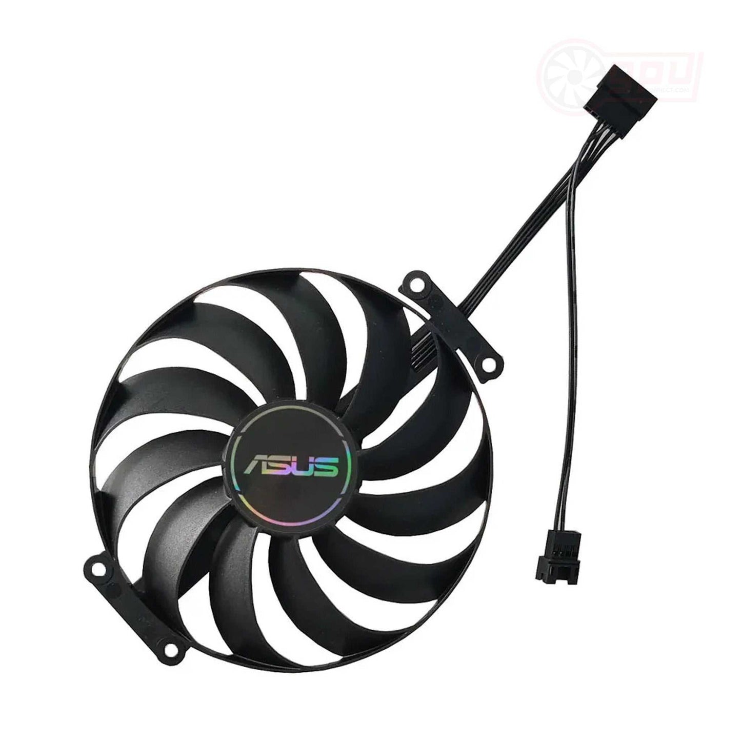 ASUS RX 6750 6700 6650 6600 XT DUAL Replacement GPU Fans - GPUCONNECT.COM