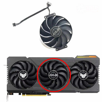 ASUS TUF Gaming RTX 4070 Ti 4060 Ti OC GPU Fan Set - GPUCONNECT.COM