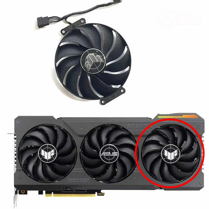 ASUS TUF Gaming RTX 4070 Ti 4060 Ti OC GPU Fan Set - GPUCONNECT.COM