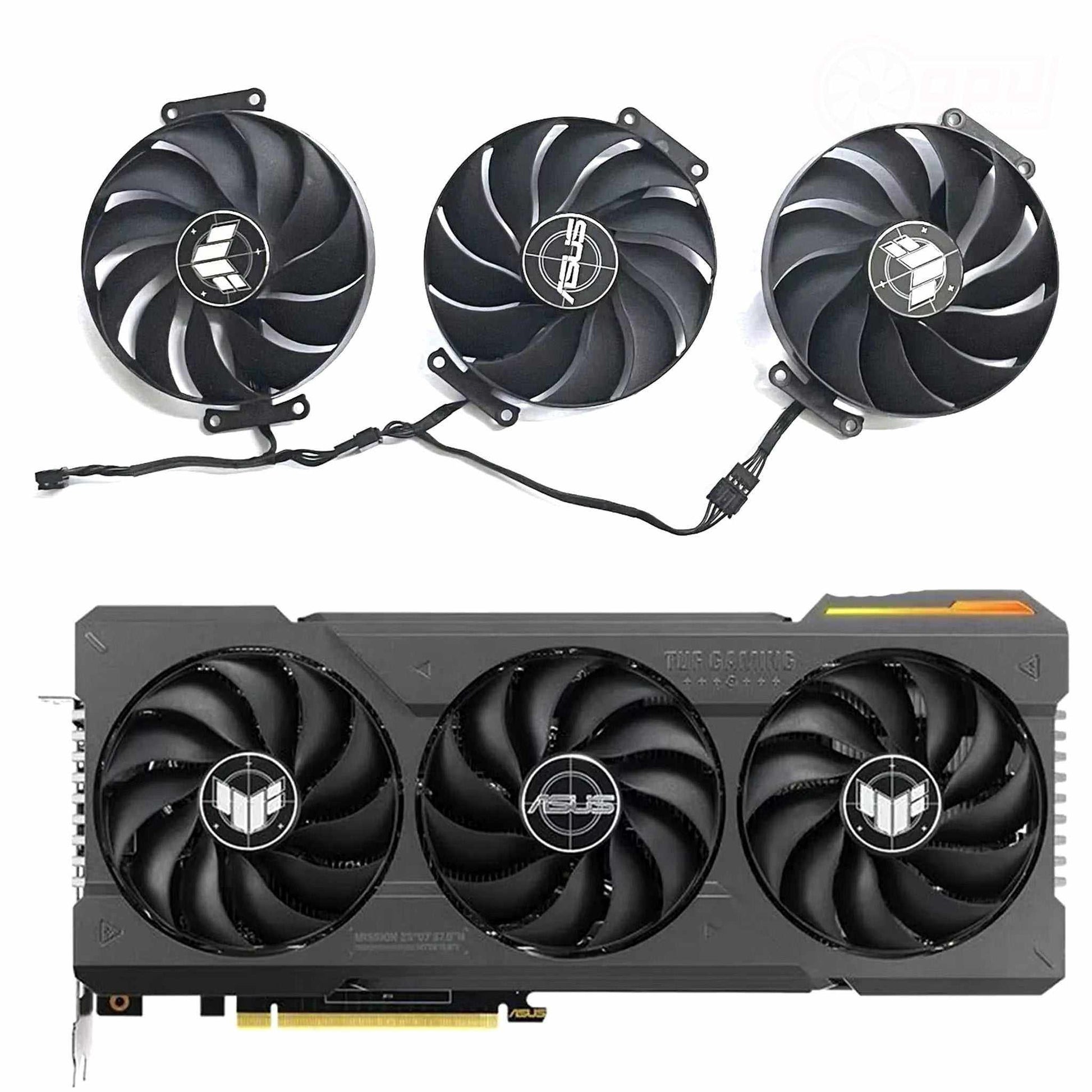 ASUS TUF Gaming RTX 4070 Ti 4060 Ti OC GPU Fan Set - GPUCONNECT.COM