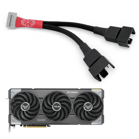 ASUS TUF RTX 5070 / 5070 Ti 7-Pin PWM Adapter Deshroud Cable - GPUCONNECT.COM