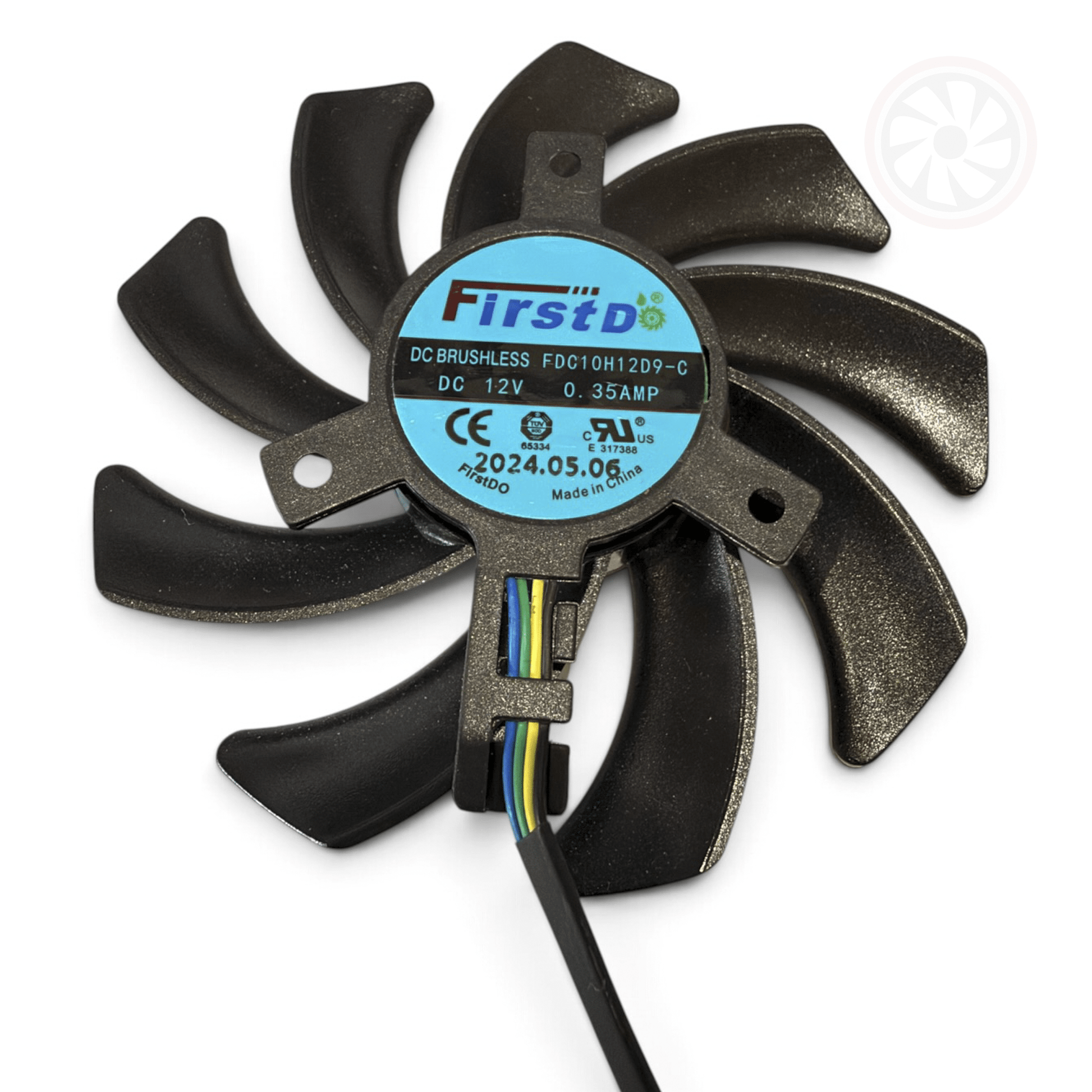 Dell HP OEM RTX 3060 3060Ti GPU Fan Replacement Set - GPUCONNECT.COM