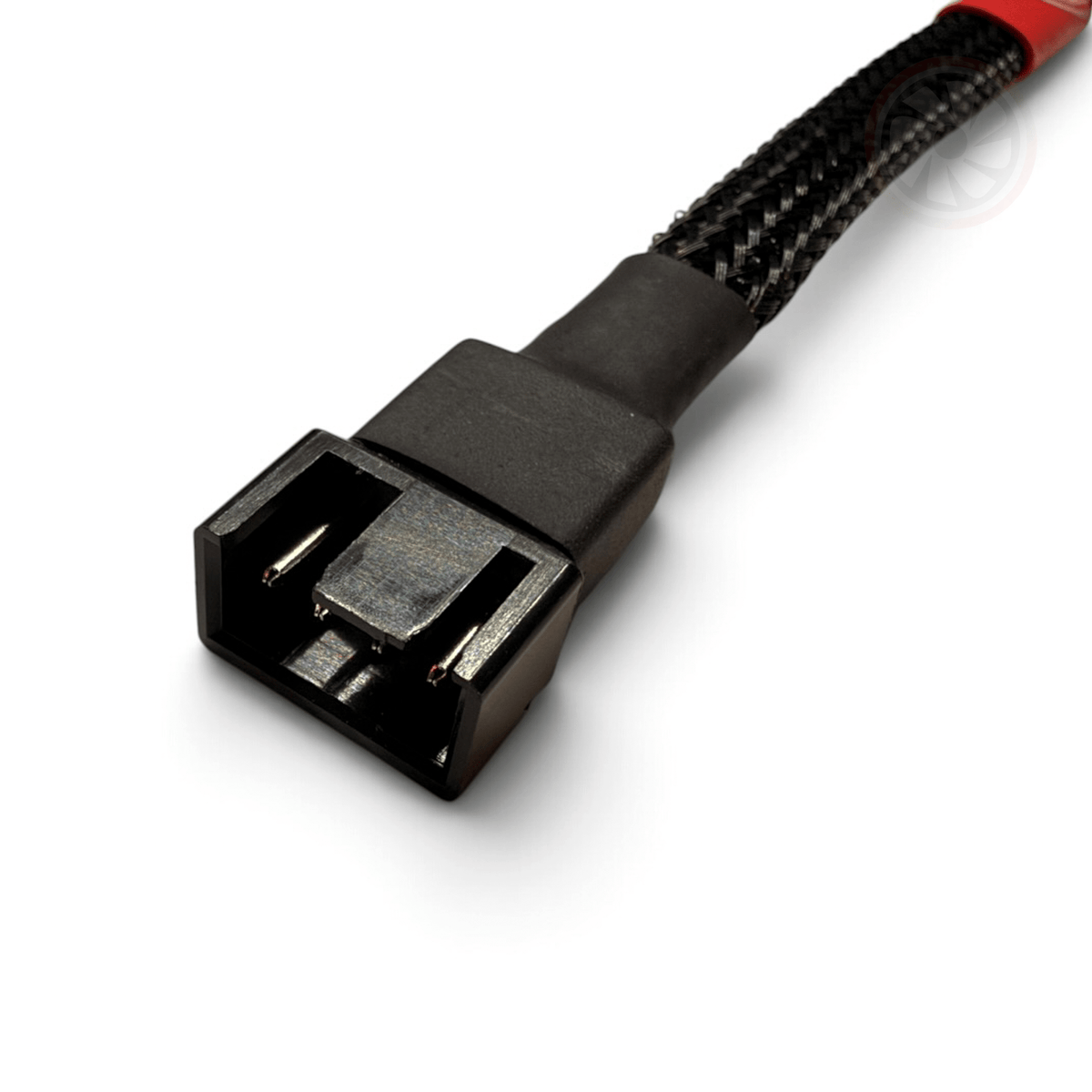 Deshroud Adapter - GPU Mini 4-Pin to Dual PWM Fan Cable - GPUCONNECT.COM