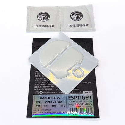 ESPTiger ICE V2 - Razer Viper V3 PRO Gaming Mouse Feet - GPUCONNECT.COM