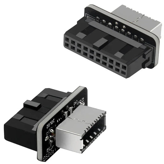 Front Panel USB 3.0/3.1 Internal Header to Type - E Adapter - GPUCONNECT.COM