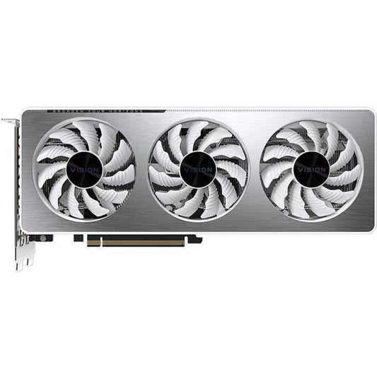 GIGABYTE GeForce RTX 3060 / 3060Ti Vision 3X WHITE GPU Fan Set (OEM) - GPUCONNECT.COM