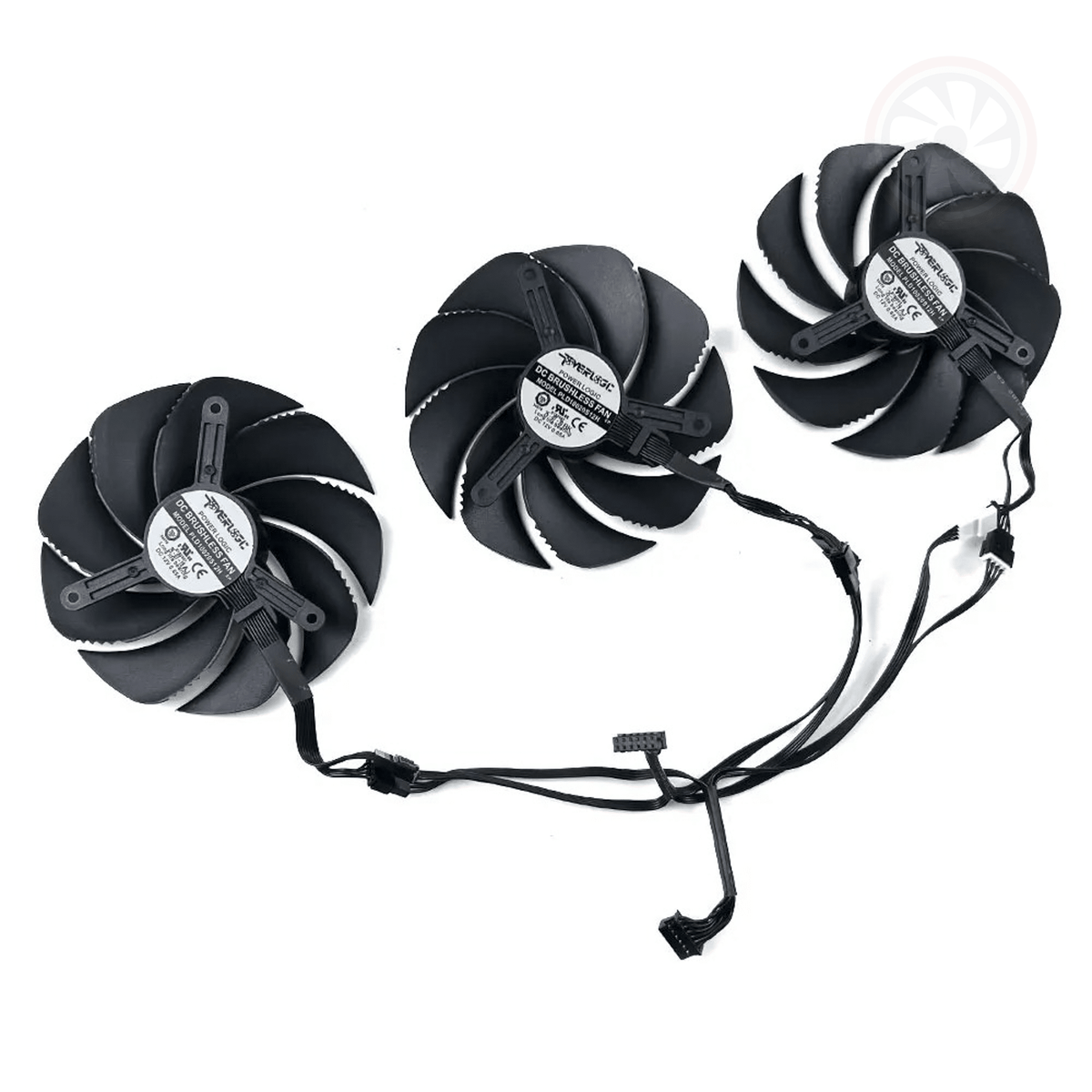 GIGABYTE GeForce RTX RTX 5070 5080 5090 Gaming OC GPU Fan Replacement Set (OEM) - GPUCONNECT.COM